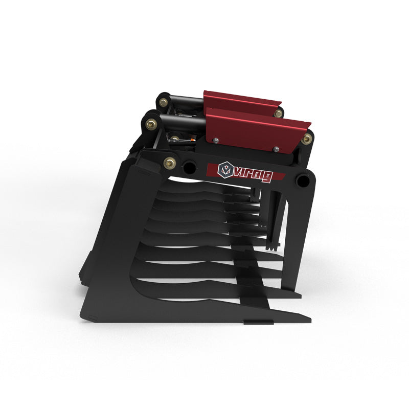 Virnig V30 Compact Tractor Skeleton Grapple | Models SGV48-CT To SGV72-CT | Widths 48" To 74" | Horsepower 25 To 50 HP | For Compact Tractors