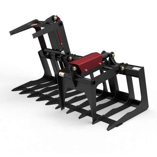Virnig V30 Compact Tractor Skeleton Grapple | Models SGV48-CT To SGV72-CT | Widths 48" To 74" | Horsepower 25 To 50 HP | For Compact Tractors