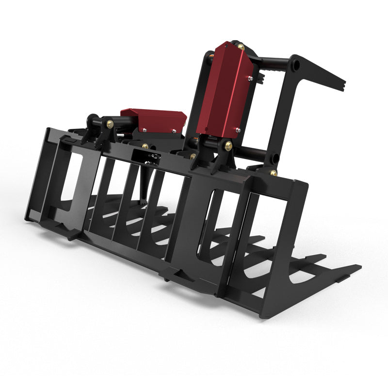 Virnig V30 Compact Tractor Skeleton Grapple | Models SGV48-CT To SGV72-CT | Widths 48" To 74" | Horsepower 25 To 50 HP | For Compact Tractors