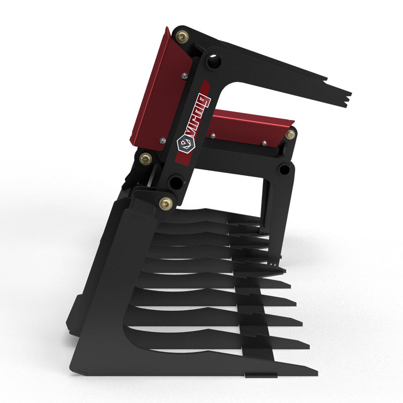 Virnig V30 Compact Tractor Skeleton Grapple | Models SGV48-CT To SGV72-CT | Widths 48" To 74" | Horsepower 25 To 50 HP | For Compact Tractors