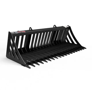 Virnig V30 Compact Tractor Skeleton Rock Bucket | SRV-CT Series | Widths 48" To 72" | 25-50 HP | For Compact Tractors