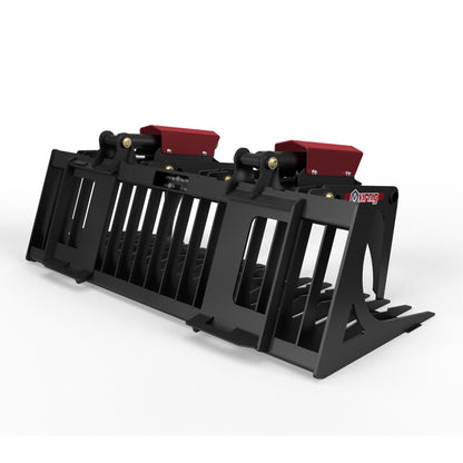 Virnig V30 Compact Tractor Skeleton Rock Grapple | Models SRGV48-CT To SRGV72-CT | Widths 48" To 72" | horsepower 20 To 50 HP  | For Compact Tractors