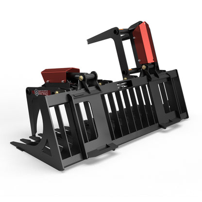 Virnig V30 Compact Tractor Skeleton Rock Grapple | Models SRGV48-CT To SRGV72-CT | Widths 48" To 72" | horsepower 20 To 50 HP  | For Compact Tractors