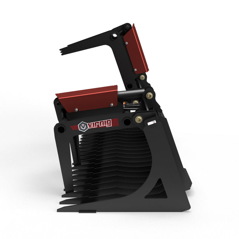 Virnig V30 Compact Tractor Skeleton Rock Grapple | Models SRGV48-CT To SRGV72-CT | Widths 48" To 72" | horsepower 20 To 50 HP  | For Compact Tractors