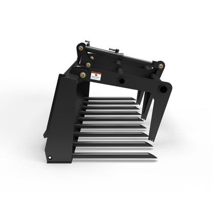 Virnig V30 Compact Tractor Utility Fork Grapple | Models UGV48-CT To UGV72-CT | Widths 49" To 72.5" | Horsepower 20 To 50 HP | For Compact Tractors