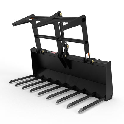 Virnig V30 Compact Tractor Utility Fork Grapple | Models UGV48-CT To UGV72-CT | Widths 49" To 72.5" | Horsepower 20 To 50 HP | For Compact Tractors