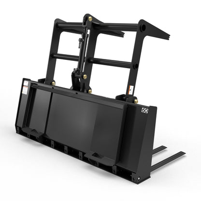 Virnig V30 Compact Tractor Utility Fork Grapple | Models UGV48-CT To UGV72-CT | Widths 49" To 72.5" | Horsepower 20 To 50 HP | For Compact Tractors