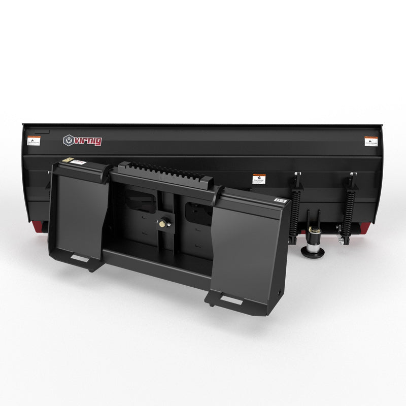 Virnig V40 Angle Snow Blade | Models SBS60-UT, SBS72-UT, SBS84-UT & SBS96-UT | Widths 62" To 98" | Hydraulic Flow 15 To 25 GPM | For Skid Steer