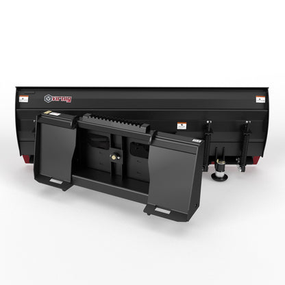 Virnig V40 Angle Snow Blade | Models SBS60-UT, SBS72-UT, SBS84-UT & SBS96-UT | Widths 62" To 98" | Hydraulic Flow 15 To 25 GPM | For Skid Steer
