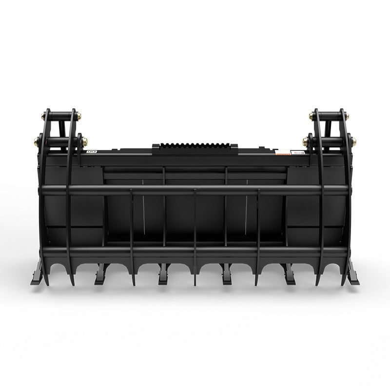 Virnig V40 Root Rake Grapple | Models URG60-UT, URG66-UT & URG72-UT | Widths 61.5" to 73.5" | Hydraulic Flow 15 to 25 GPM | For Skid Steer & Track Loaders