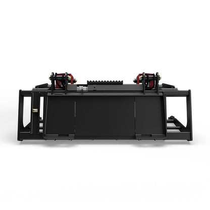 Virnig V40 Skeleton Grapple | Models BSGV66, BSGV72 & BSGV84 | Widths 66" To 84" | Hydraulic Flow 15 To 25 GPM | For Skid Steer