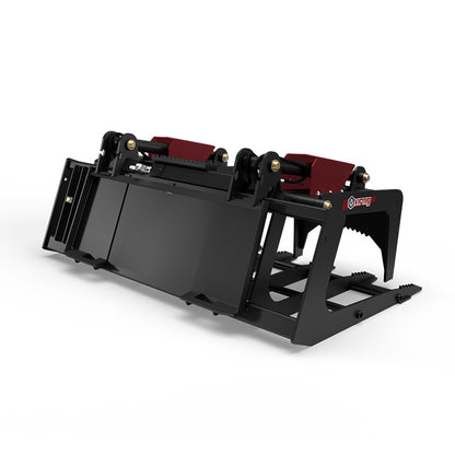 Virnig V40 Skeleton Grapple | Models BSGV66, BSGV72 & BSGV84 | Widths 66" To 84" | Hydraulic Flow 15 To 25 GPM | For Skid Steer