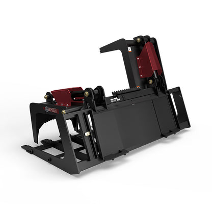 Virnig V40 Skeleton Grapple | Models BSGV66, BSGV72 & BSGV84 | Widths 66" To 84" | Hydraulic Flow 15 To 25 GPM | For Skid Steer