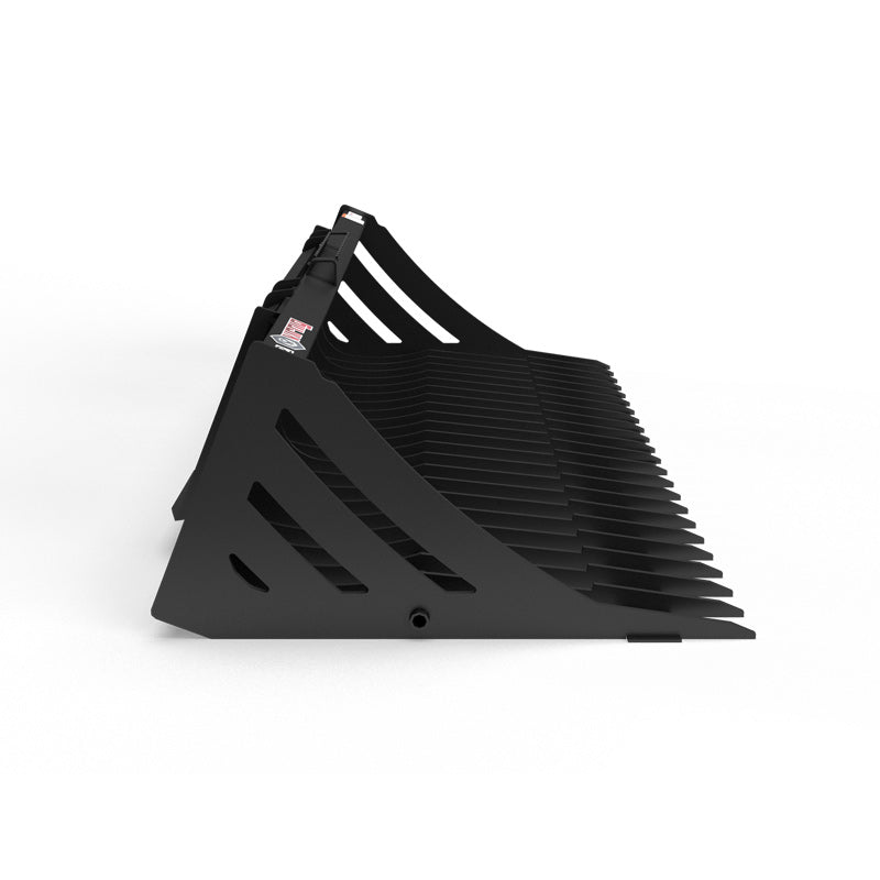 Virnig V40 Skeleton Rock Bucket | Models BSRV66, BSRV72 & BSRV84 | Widths 66" to 84" | Hydraulic Flow 15 To 25 GPM | For Skid Steer & Track Loaders