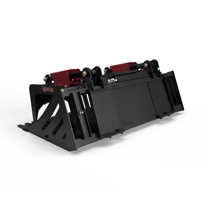 Virnig V40 Skeleton Rock Grapple | Models BSRGV66, BSRGV72 & BSRGV84 | Widths 66" To 84" | Hydraulic Flow 15 To 25 GPM | For Skid Steers
