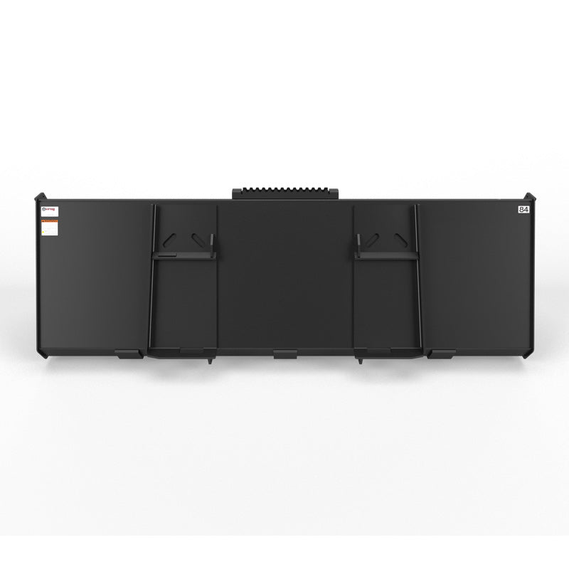 Virnig V40 Snow / Light Material Bucket | Models SLHV60 To SLHV96 | Widths 60" To 96" | Hydraulic Flow 15 To 25 GPM | For Skid Steer