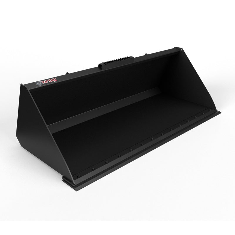 Virnig V40 Snow / Light Material Bucket | Models SLHV60 To SLHV96 | Widths 60" To 96" | Hydraulic Flow 15 To 25 GPM | For Skid Steer