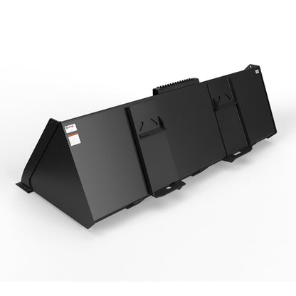 Virnig V40 Snow / Light Material Bucket | Models SLHV60 To SLHV96 | Widths 60" To 96" | Hydraulic Flow 15 To 25 GPM | For Skid Steer