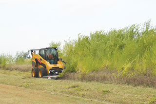 Virnig V40 Closed Front Rotary Brush Cutter | Models BBV60 & BBV72 | Widths 60" & 72" | 16-25 GPM | For Skid Steers