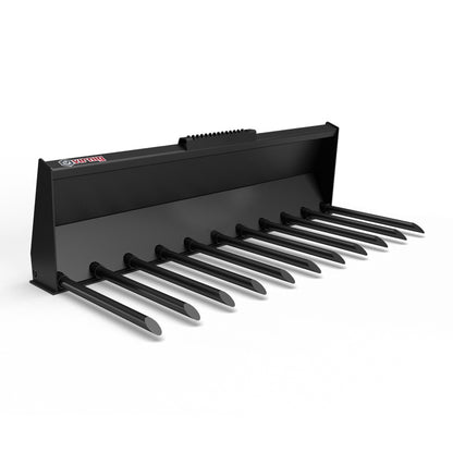 Virnig V40 Utility Fork | Models MV60, MV66, MV72 & MV78 | Widths 61.3" To 79.3" | Hydraulic Flow Range 15 To 25 GPM | For Skid Steer