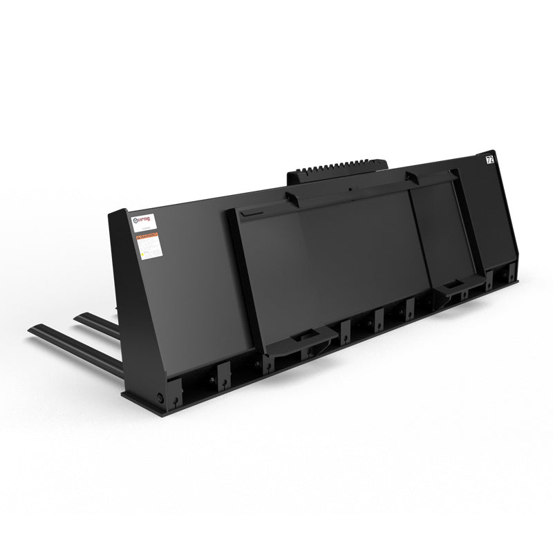 Virnig V40 Utility Fork | Models MV60, MV66, MV72 & MV78 | Widths 61.3" To 79.3" | Hydraulic Flow Range 15 To 25 GPM | For Skid Steer