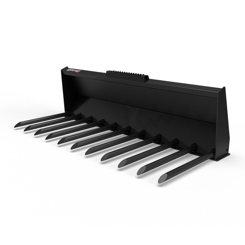 Virnig V40 Utility Fork | Models MV60, MV66, MV72 & MV78 | Widths 61.3" To 79.3" | Hydraulic Flow Range 15 To 25 GPM | For Skid Steer