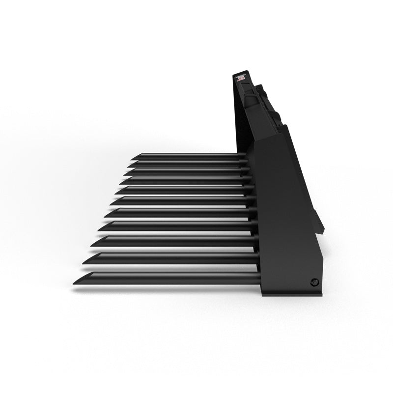 Virnig V40 Utility Fork | Models MV60, MV66, MV72 & MV78 | Widths 61.3" To 79.3" | Hydraulic Flow Range 15 To 25 GPM | For Skid Steer