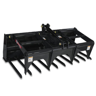 Virnig V40 Utility Fork Grapple | MGV Series | Width 60"-78" | 10-20 GPM | For Skid Steers
