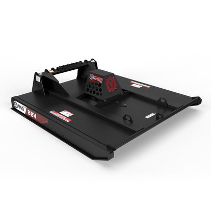 Virnig V40 Closed Front Rotary Brush Cutter | Models BBV60 & BBV72 | Widths 60" & 72" | Hydraulic Flow 16 To 25 GPM | For Skid Steer