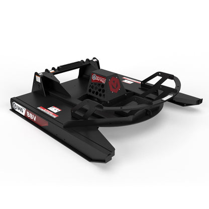 Virnig V40 Open Front Rotary Brush Cutter | Models BBV60-O & BBV72-O | Widths 60" & 72" | Hydraulic Flow 16 To 25 GPM | For Skid Steer