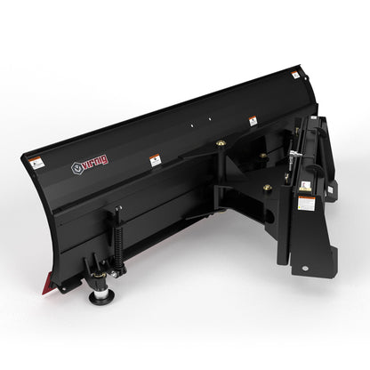 Virnig V50 Angle Snow Blade | Models SBS60-LD, SBS72-LD, SBS84-LD & SBS96-LD | Widths 62" To 98" | Hydraulic Flow Range 15 To 25 GPM | For Skid Steers