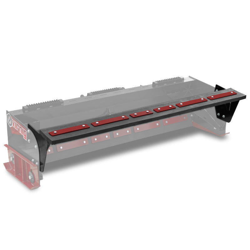 Virnig V60 Snow Pusher | Models SWP84, SWP96, SWP108 & SWP120 | Widths 90" To 122.5" | Hydraulic Flow Range 15 To 25 GPM | For Skid Steer