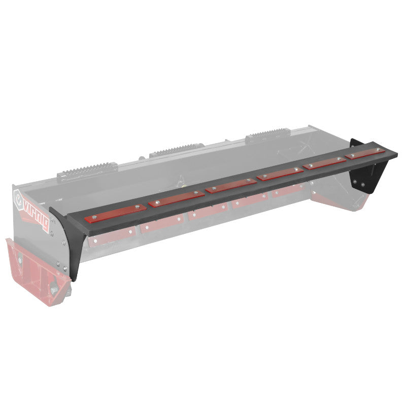 Virnig V50 Low Profile Snow Pusher | Models LSWP84, LSWP96, LSWP108 & LSWP120 | Widths 92.3" To 124.5" | Hydraulic Flow Range 15 To 25 GPM | For Skid Steer