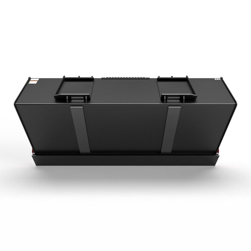 Virnig V50 Low Profile Dirt Bucket | Models DHV60 To DHV84 | Widths 60" To 84" | Hydraulic Flow 15 To 25 GPM | For Skid Steer