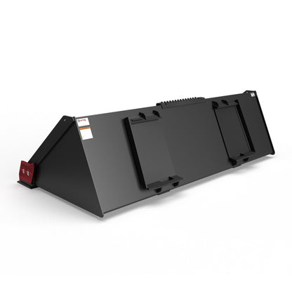 Virnig V50 Low Profile Dirt Bucket | Models DHV60 To DHV84 | Widths 60" To 84" | Hydraulic Flow 15 To 25 GPM | For Skid Steer