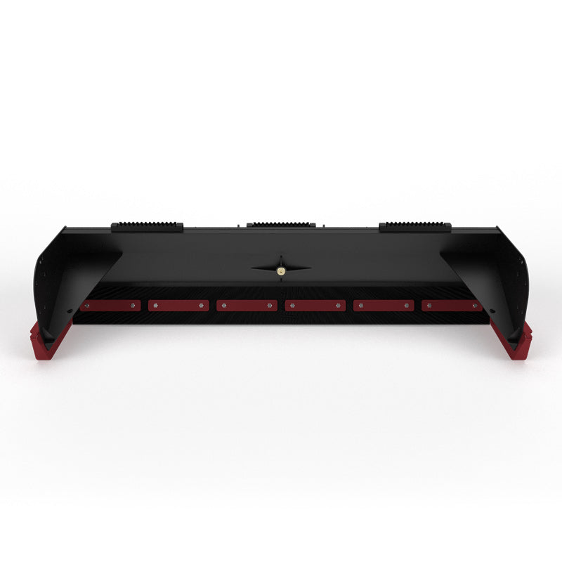 Virnig V50 Low Profile Snow Pusher | Models LSWP84, LSWP96, LSWP108 & LSWP120 | Widths 92.3" To 124.5" | Hydraulic Flow Range 15 To 25 GPM | For Skid Steer