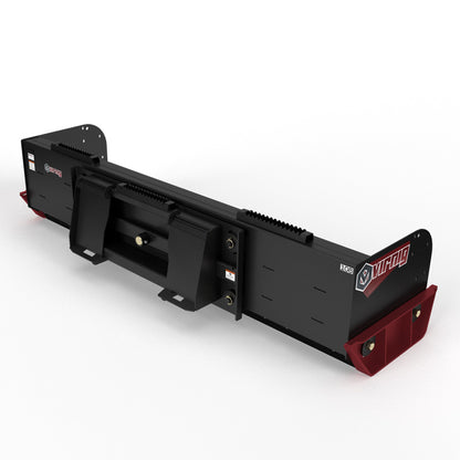 Virnig V50 Low Profile Snow Pusher | Models LSWP84, LSWP96, LSWP108 & LSWP120 | Widths 92.3" To 124.5" | Hydraulic Flow Range 15 To 25 GPM | For Skid Steer