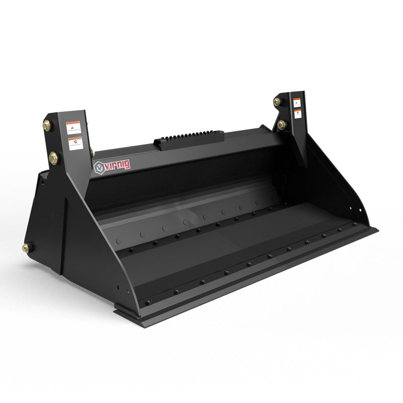 Virnig V50 Multi-Purpose Bucket (4-in-1) | Models MPV60, MPV66 & MPV72 | Widths 60" to 72" | Hydraulic Flow 15 To 25 GPM | For Skid Steers
