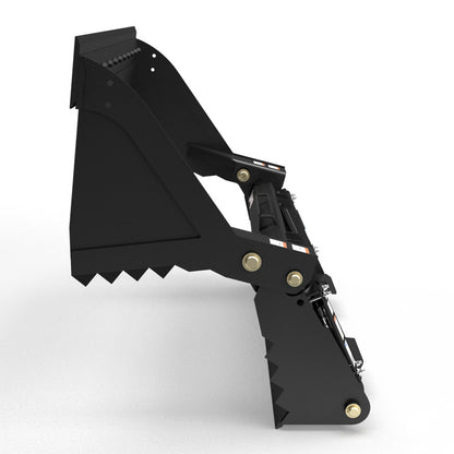 Virnig V50 Multi-Purpose Bucket (4-in-1) | Models MPV60, MPV66 & MPV72 | Widths 60" to 72" | Hydraulic Flow 15 To 25 GPM | For Skid Steers