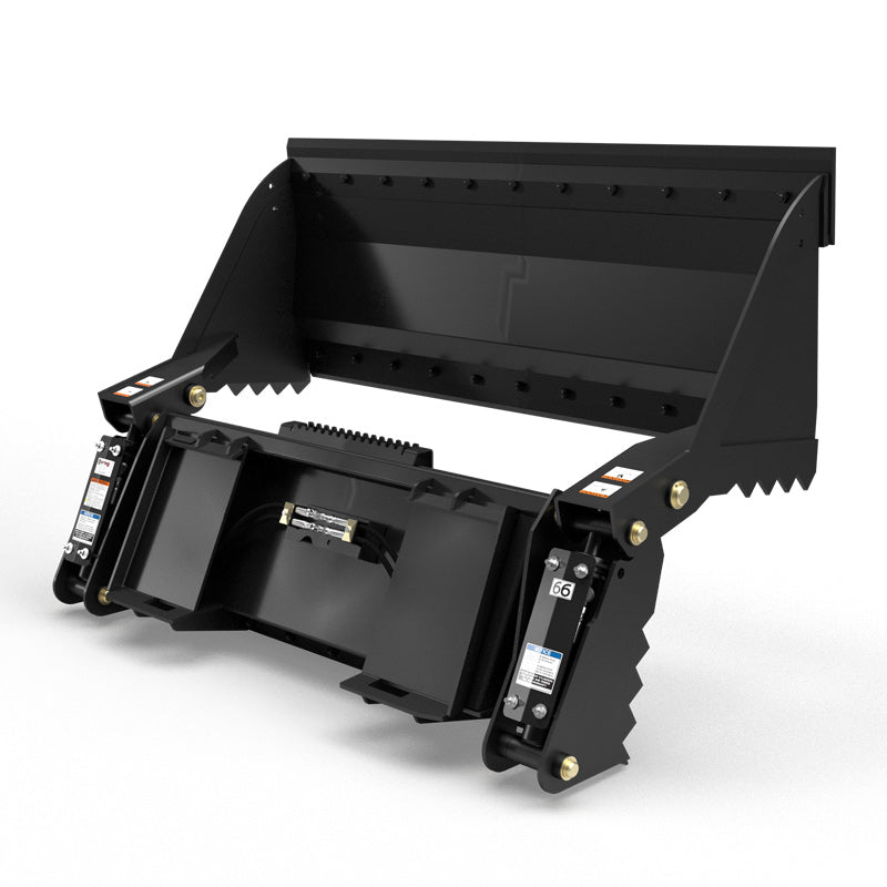 Virnig V50 Multi-Purpose Bucket (4-in-1) | Models MPV60, MPV66 & MPV72 | Widths 60" to 72" | Hydraulic Flow 15 To 25 GPM | For Skid Steers