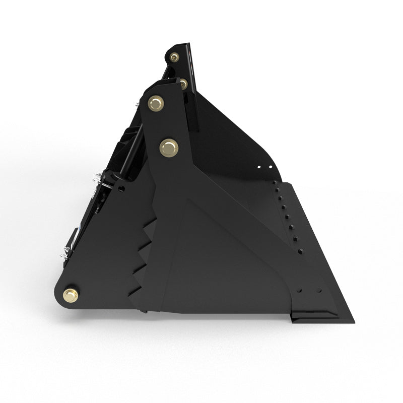 Virnig V50 Multi-Purpose Bucket (4-in-1) | Models MPV60, MPV66 & MPV72 | Widths 60" to 72" | Hydraulic Flow 15 To 25 GPM | For Skid Steers