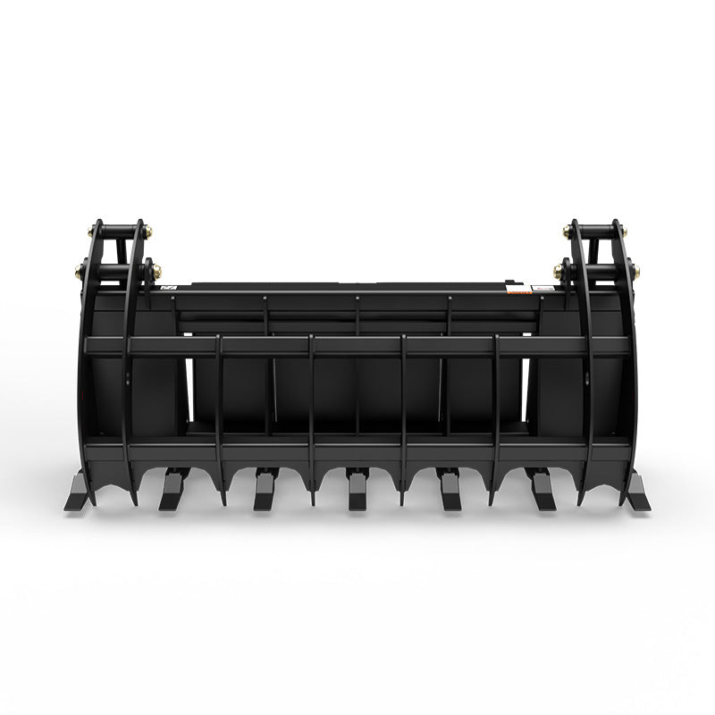 Virnig V50 Root Rake Grapple | Models URG66, URG72 & URG78 | Widths 67.9" To 79.9" | Hydraulic Flow 15 To 25 GPM | For Skid Steer
