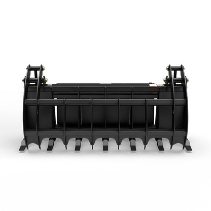 Virnig V50 Root Rake Grapple | Models URG66, URG72 & URG78 | Widths 67.9" To 79.9" | Hydraulic Flow 15 To 25 GPM | For Skid Steer