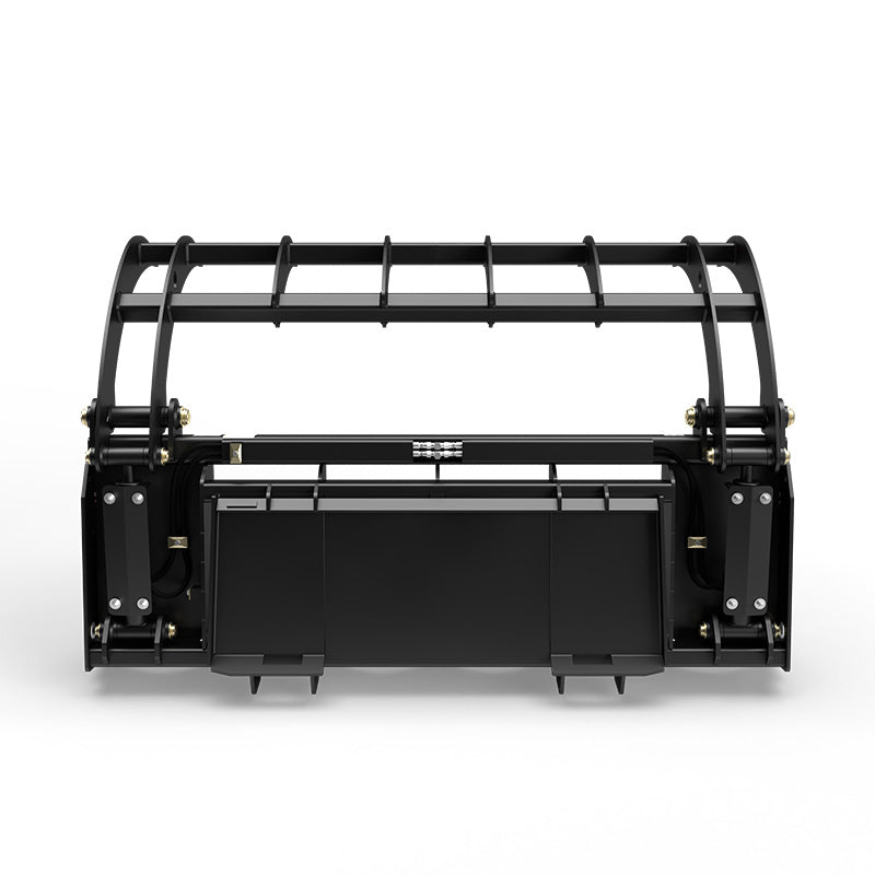 Virnig V50 Root Rake Grapple | Models URG66, URG72 & URG78 | Widths 67.9" To 79.9" | Hydraulic Flow 15 To 25 GPM | For Skid Steer