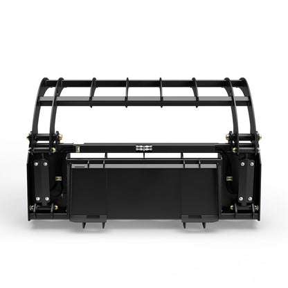 Virnig V50 Root Rake Grapple | Models URG66, URG72 & URG78 | Widths 67.9" To 79.9" | Hydraulic Flow 15 To 25 GPM | For Skid Steer