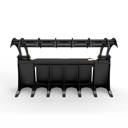 Virnig V50 Root Rake Grapple | Models URG66, URG72 & URG78 | Widths 67.9" To 79.9" | Hydraulic Flow 15 To 25 GPM | For Skid Steer