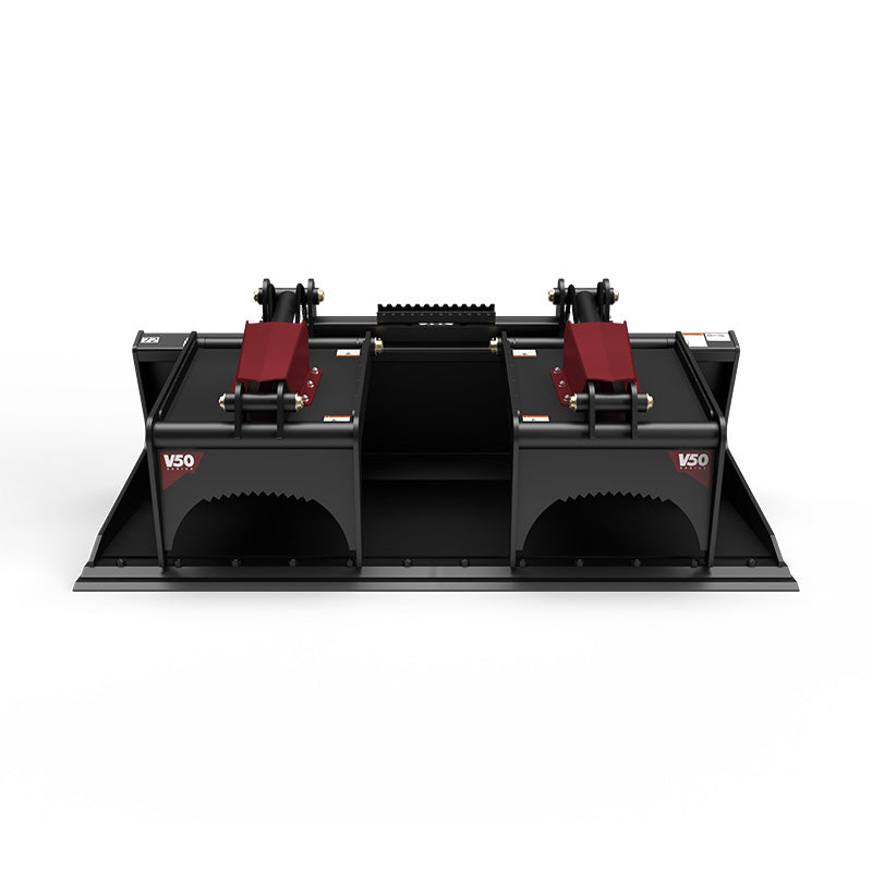 Virnig V50 Scrap Grapple | Models SBG60, SBG66, SBG72 & SBG78 | Widths 61.5" To 79.5" | Hydraulic Flow 15 To 25 GPM | For Skid Steer