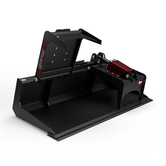 Virnig V50 Scrap Grapple | Models SBG60, SBG66, SBG72 & SBG78 | Widths 61.5" To 79.5" | Hydraulic Flow 15 To 25 GPM | For Skid Steer