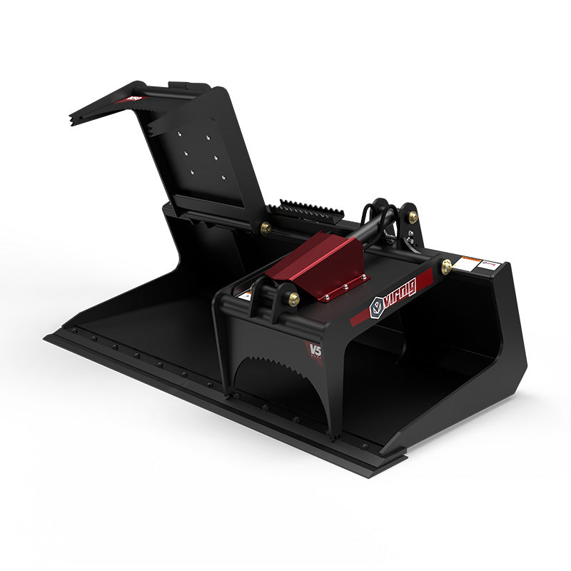 Virnig V50 Scrap Grapple | Models SBG60, SBG66, SBG72 & SBG78 | Widths 61.5" To 79.5" | Hydraulic Flow 15 To 25 GPM | For Skid Steer