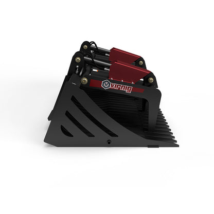 Virnig V50 Skeleton Rock Grapple | Models SRGV60, SRGV66, SRGV72, SRGV78 & SRGV84 | Widths 61" To 87.5" | Hydraulic Flow 15 To 25 GPM | For Skid Steers